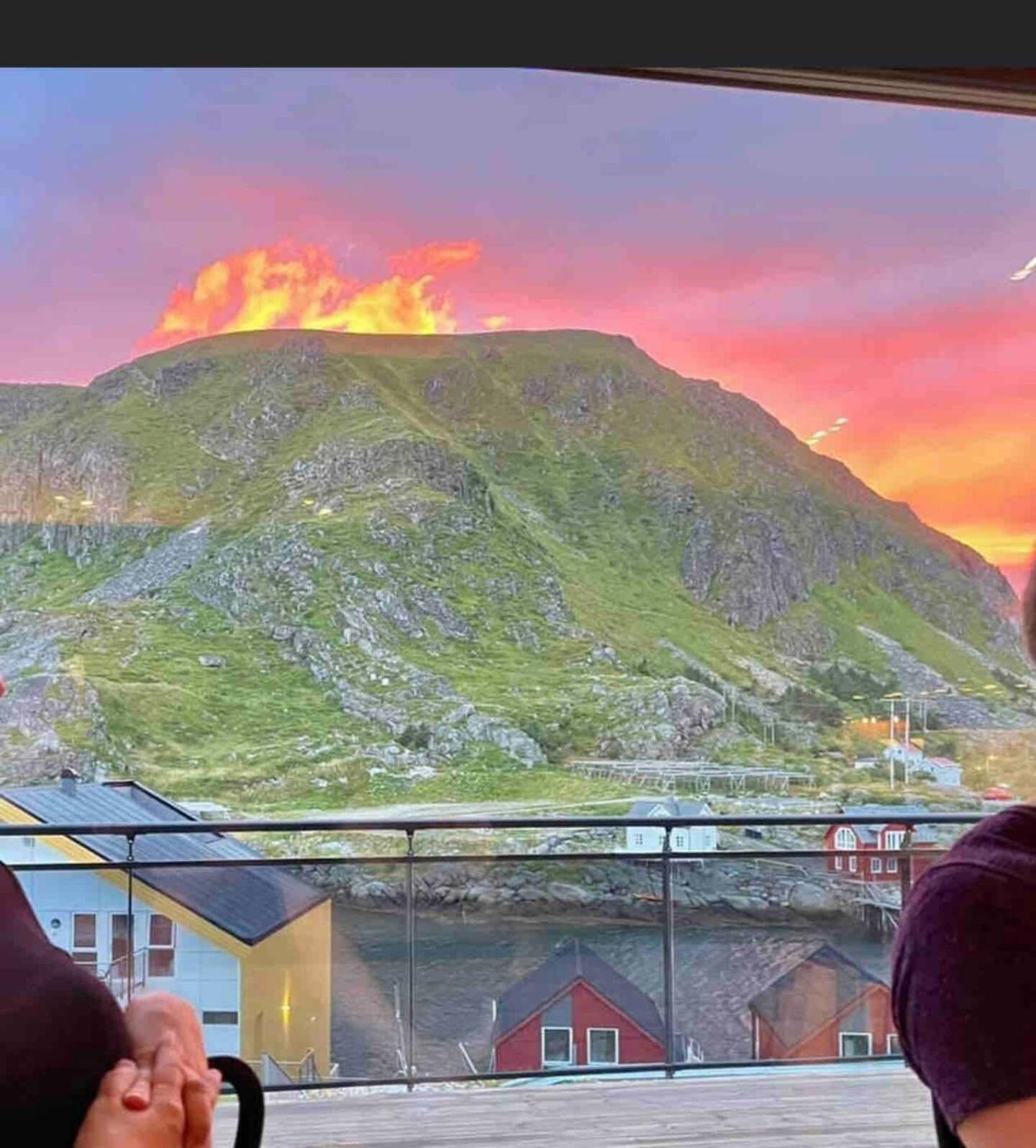 Lofoten seaview Ballstad Exterior foto