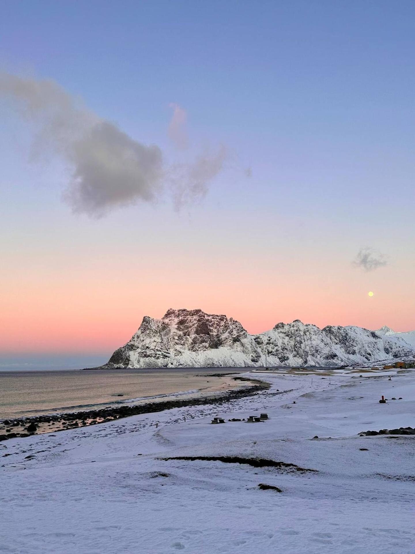 Lofoten seaview Ballstad Exterior foto