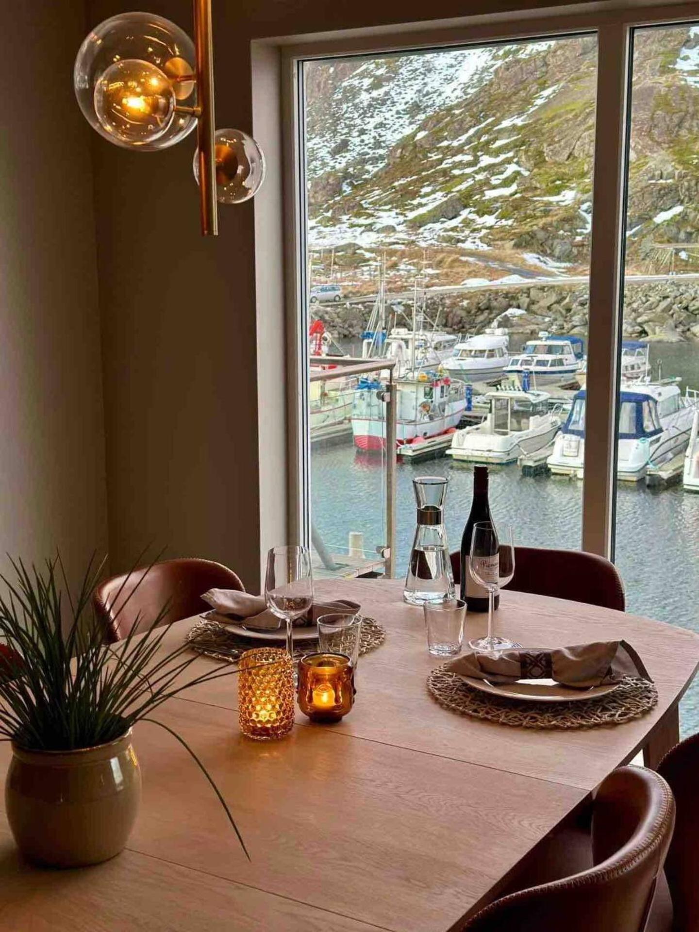 Lofoten seaview Ballstad Exterior foto